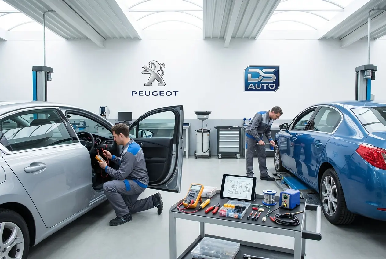 Ремонт электрооборудования Peugeot в автосервисе DS Auto Жуковский