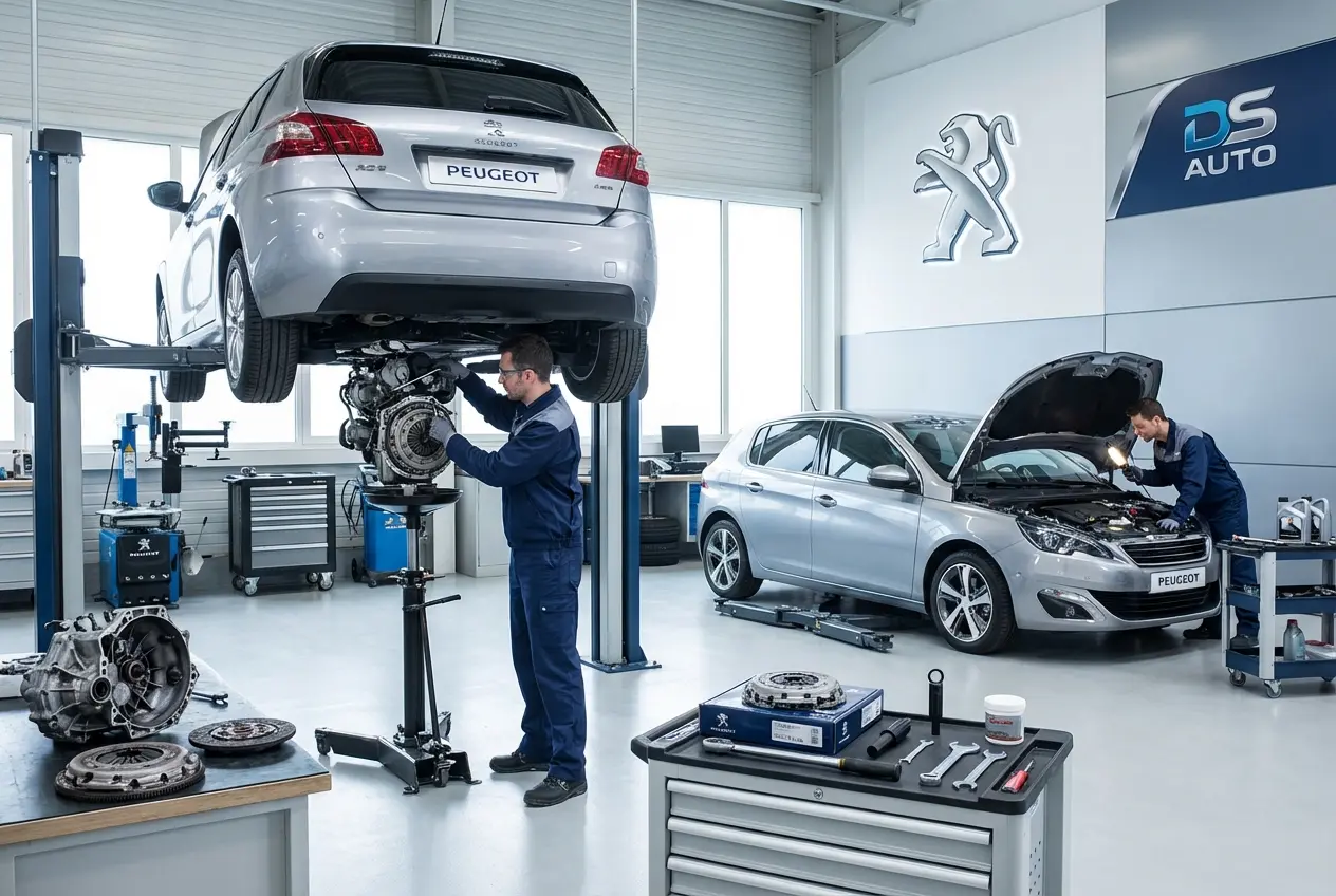 Диагностика и ремонт сцепления автомобиля Peugeot с МКПП в автосервисе «DS Auto» в Жуковском — современное оборудование и профессиональные мастера.
